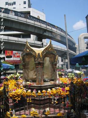 Lord Brahma at Erawan shrine