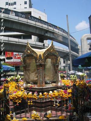 Lord Brahma at Erawan shrine