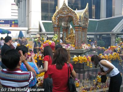 Lord Brahma at Erawan shrine