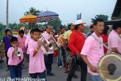 Festive parade