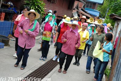 Festive parade