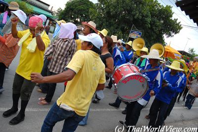 Festive parade