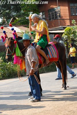 Festive parade