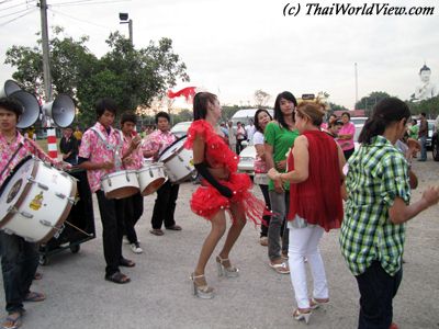 Festive parade