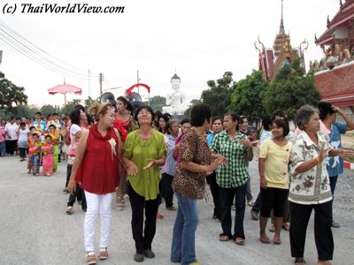 Festive parade