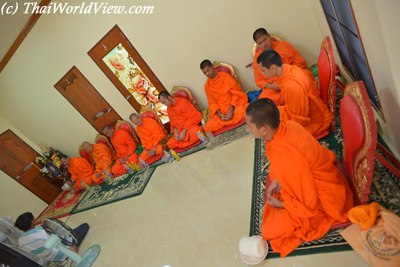 Buddhist monks