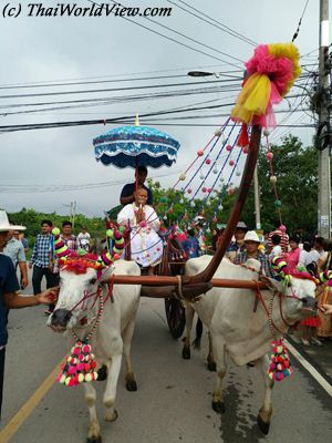 Festive parade