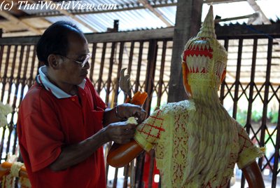 Wax candle procession