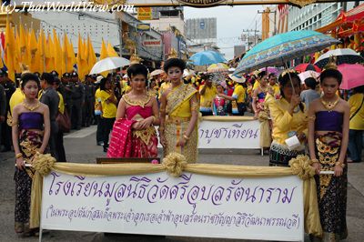 Wax Candle procession