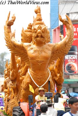 Wax Candle procession