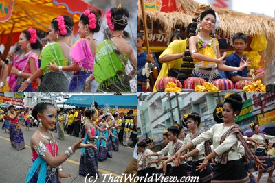 Wax Candle procession