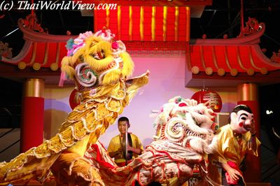 Lion dance