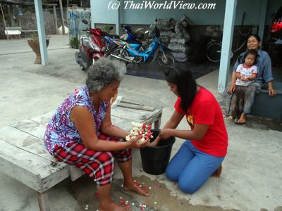 Pay respect to elders