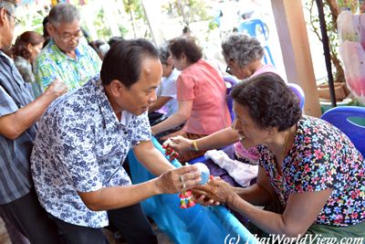 Paying respect to elders