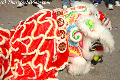 Lion dance