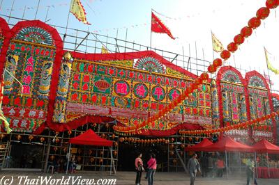 Huge opera tent