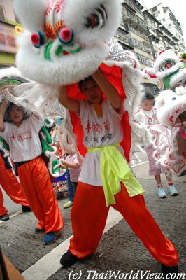 Lion dance