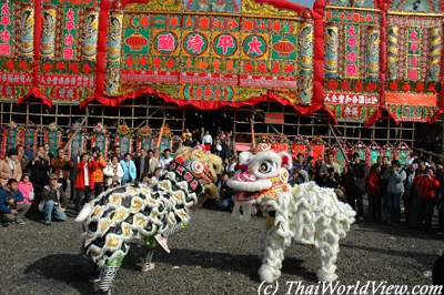 Lion dance