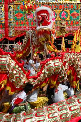 Procession of incense