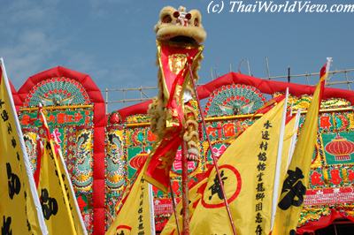 Procession of incense