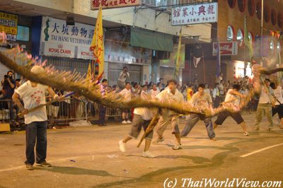 Tai Hang fire dragon