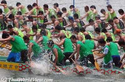 Dragon Boat festival in Shatin