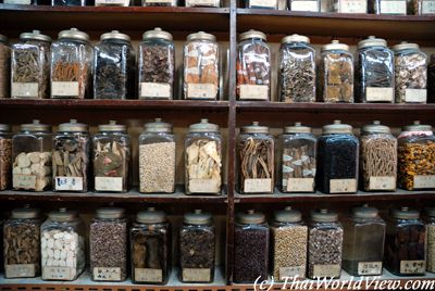 Chinese Herbalist shop