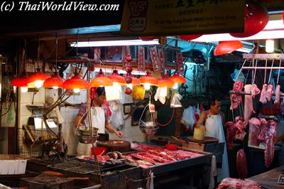 Central wet market