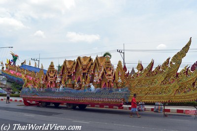 Procession float