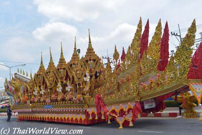 Procession float