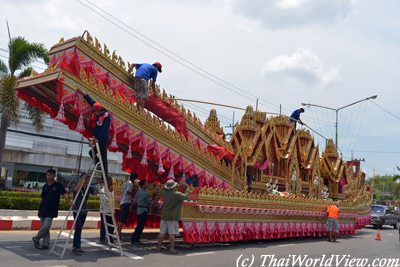 Procession float