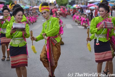 Yasothon Rocket Parade