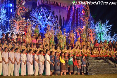 Naga Fireballs festival in Nong Khai