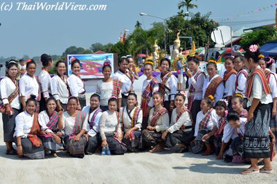 Naga Fireballs festival in Phon Phisai