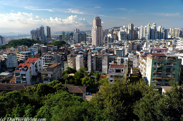 Macau skyline - Macau Peninsula