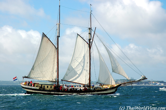 Sailing boat - Brest