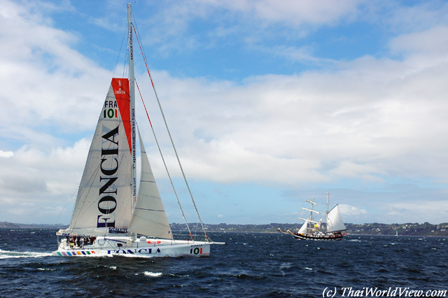 Sailing boat - Brest