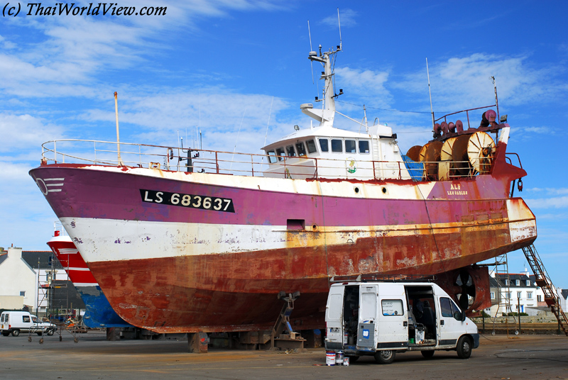 Big fishing boat - Camaret-sur-Mer