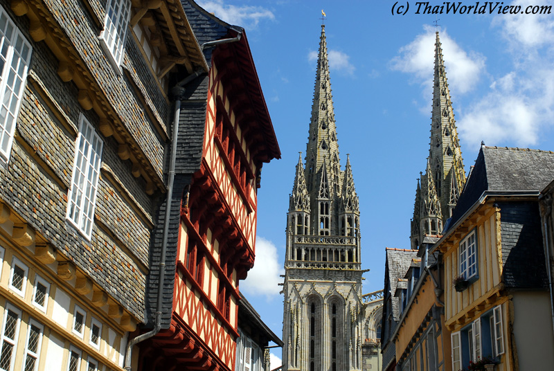 Old town centre - Quimper