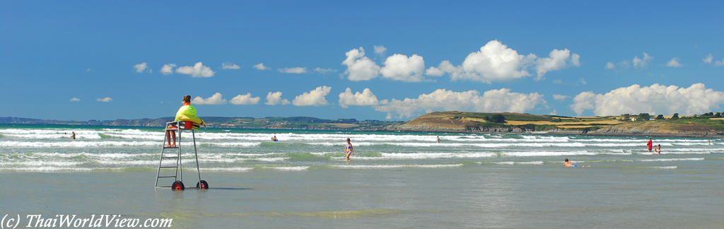 La plage de Sainte Anne La Palud - Douarnenez