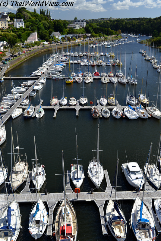 View from Le Pont Neuf - Douarnenez