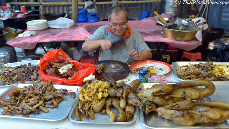 Food preparation - Hungry ghost festival