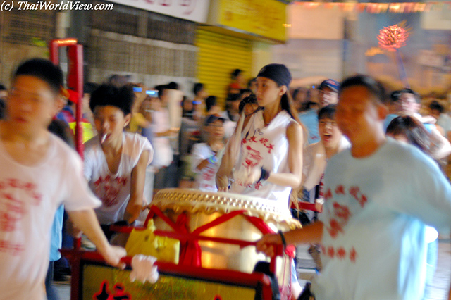 Drummers speeding - CauseWay bay district