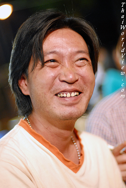 Smiling villager - Ping Shan Fui Sha Wai village