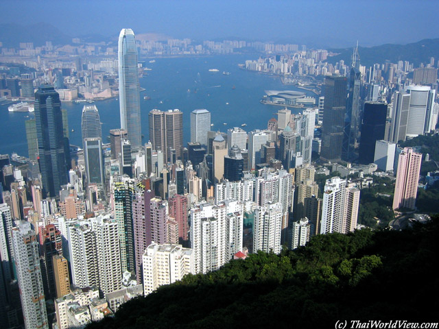 Victoria Bay - from the Peak