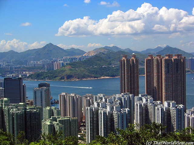 Chai Wan skyline - Chai Wan district