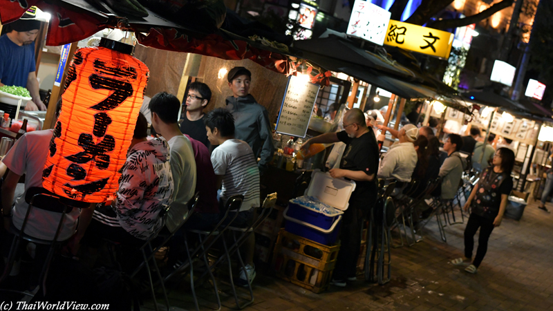Food stalls - Fukuoka