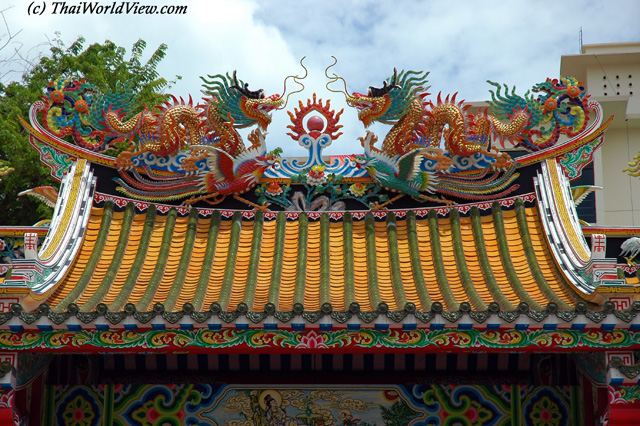 Chinese temple - Yaowarat district