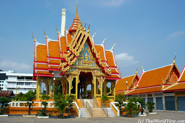Buddhist crematorium - Wat Mahabut - Phra Khanong district