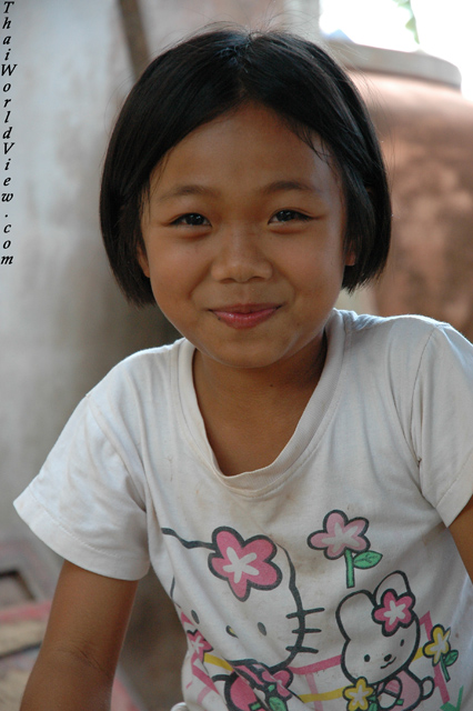 Child - Wat Lam Duan - Nongkhai province